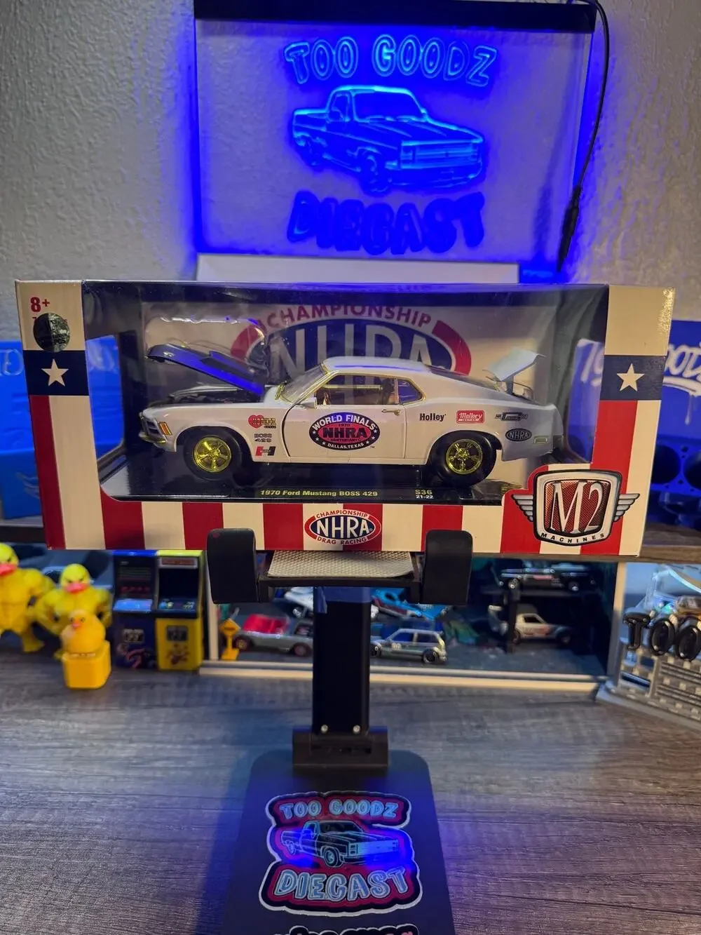 M2 Machines 1/24 CHASE NHRA 1970 Ford Mustang Boss 429